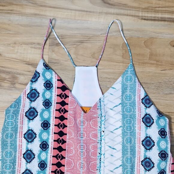 🔹️NWT Voom Multicolored Sleeveless Dress XSmall - Picture 4 of 12